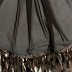 Feather hijabs in chiffon fabric - Dark brown Feather hijabs in chiffon fabric - Dark brown